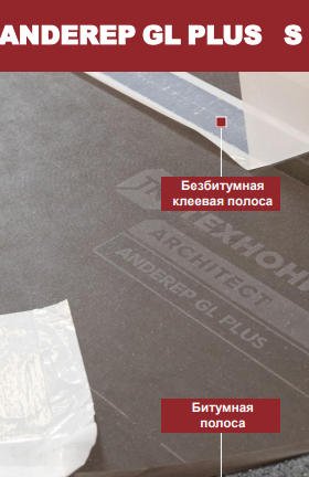 Подкладочный ковер Технониколь Anderep Gl Plus S