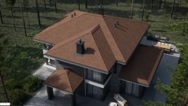 Мягкая кровля Тегола Комфорт Капри Legno 447