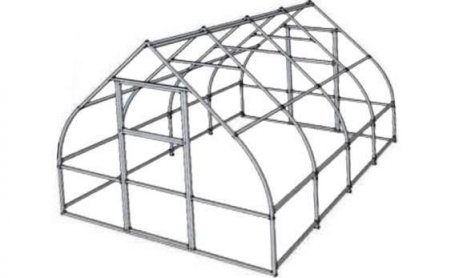 Теплица Капля 25x25