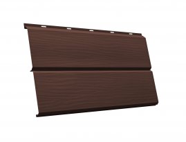 Металлический сайдинг Grand Line ЭкоБрус 3D Velur