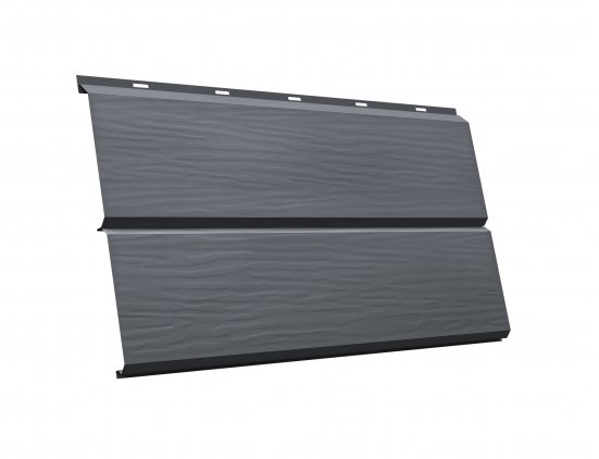 Металлический сайдинг Grand Line ЭкоБрус 3D Velur