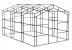 Теплица Домик 25x25