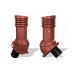 Вентиляционный выход Wirplast WiroVent EVO Е26 (изолированный)