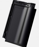 Керамическая черепица Mladost Mediteran PRO Black Matt engobe