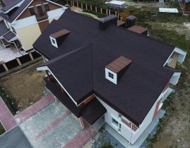 Мягкая кровля Docke Premium Генуя Какао