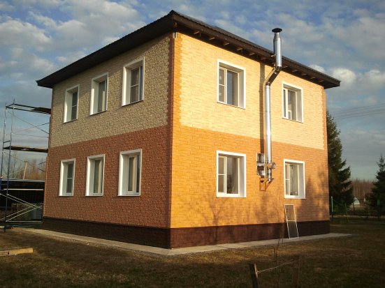 Фасадные панели Деке Stein Бронза