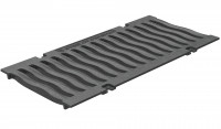 Решетка Steelot чугунная волна SteeStart DN200 C250