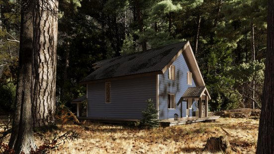Фиброцементный сайдинг Фибростар Wood КС 64 Синяя Ночь