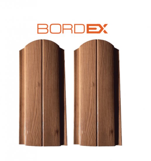 Штакетник SteelX полукруглый Bordex TIAR50