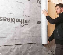 Мембрана супердиффузионная Rothoblaas TRASPIR DACH 135