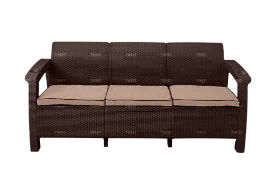Уличная мебель диван двухместный TWEET Sofa 3 Seаt