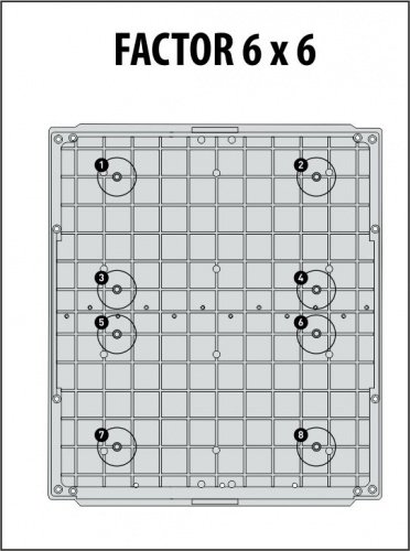 Пластиковый сарай Keter Factor 6х6