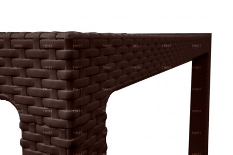 Уличный стол квадратный TWEET Quatro Table