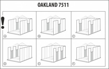 Пластиковый сарай Keter Oakland 7511