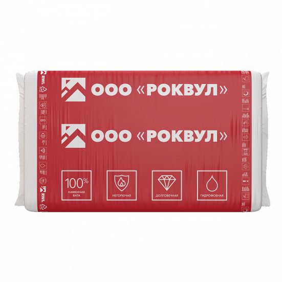 Утеплитель Р-ВУЛ Каркас Баттс 50x600x1000 мм