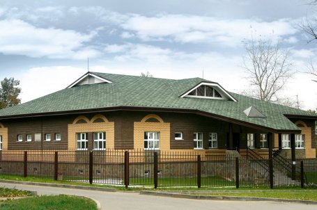 Мягкая кровля Тегола Нордлэнд Альпин Зеленый с отливом