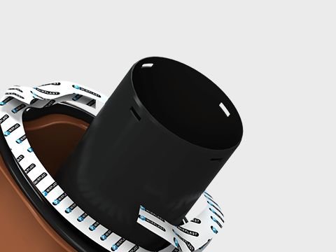 Вентиляционный выход Wirplast WiroVent EVO Е30 (изолированный)